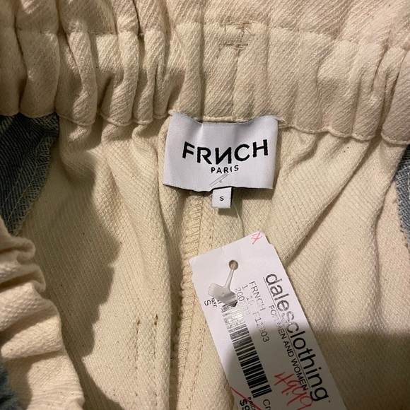 French tri-colored shorts-small NWT - Picture 3 of 6